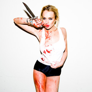 Lindsay Lohan, Tyler Shields Lindsay Lohan, Tyler Shields